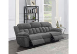 609541P Bahrain Upholstered Power Sofa Charcoal