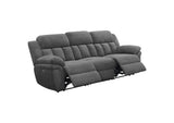 609541P Bahrain Upholstered Power Sofa Charcoal
