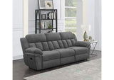 609541 Bahrain Upholstered Motion Sofa Charcoal