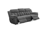 609541 Bahrain Upholstered Motion Sofa Charcoal