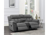 609542 Bahrain Upholstered Motion Loveseat Charcoal