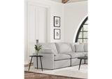 609560AC Collins Modular Armless Chair Grey