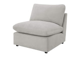 609560AC Collins Modular Armless Chair Grey