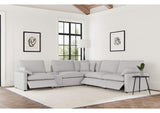 609560P-SET Collins 6-piece Modular Power Reclining Sectional Grey