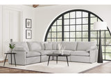 609560P Collins 5-piece Modular Power Reclining Sectional Grey