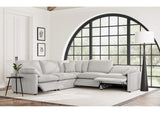 609560P Collins 5-piece Modular Power Reclining Sectional Grey