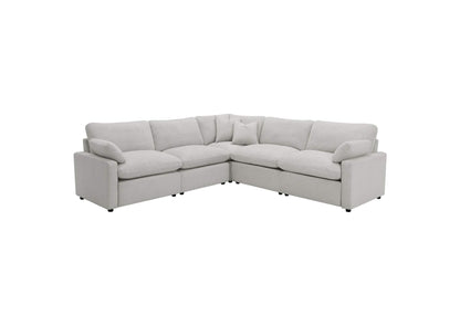 609560P Collins 5-piece Modular Power Reclining Sectional Grey