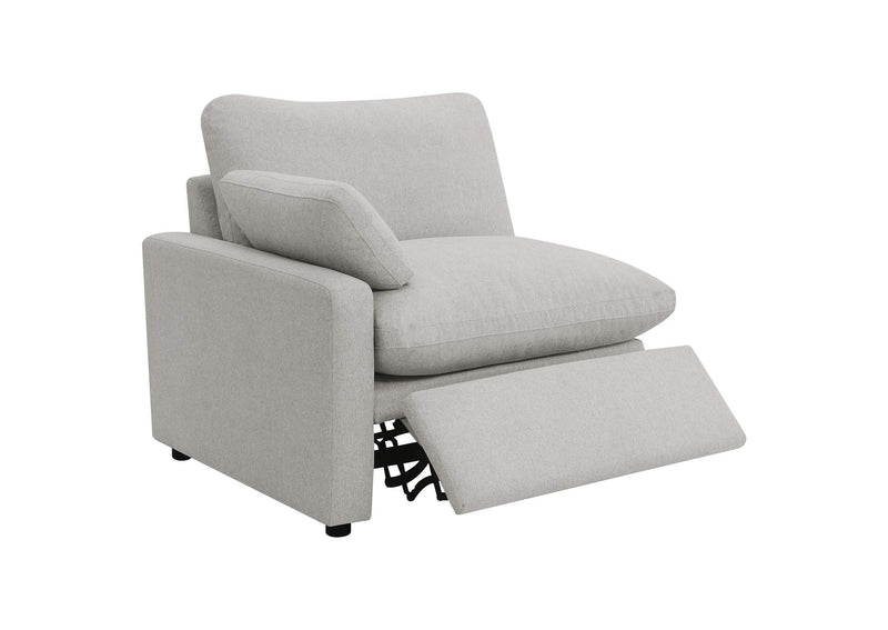 609560P Collins 5-piece Modular Power Reclining Sectional Grey