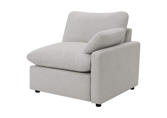 609560P Collins 5-piece Modular Power Reclining Sectional Grey
