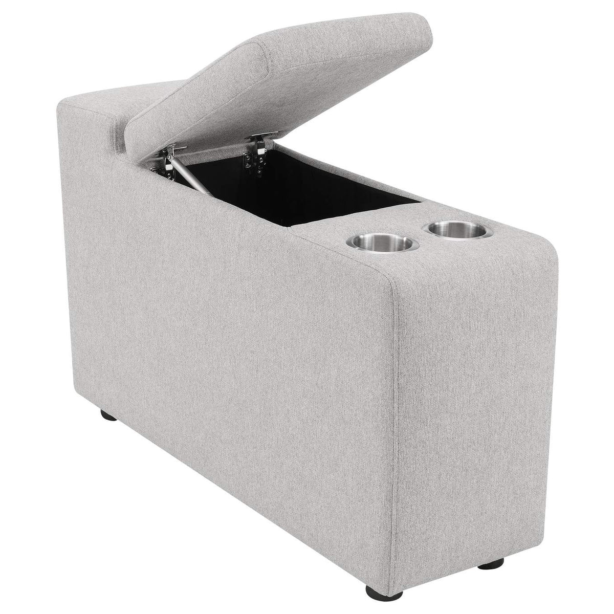 609561PT Collins 5-Piece Power Reclining Home Theater Seating Grey
