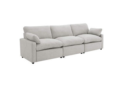 609561P Collins Modular Power Sofa Grey