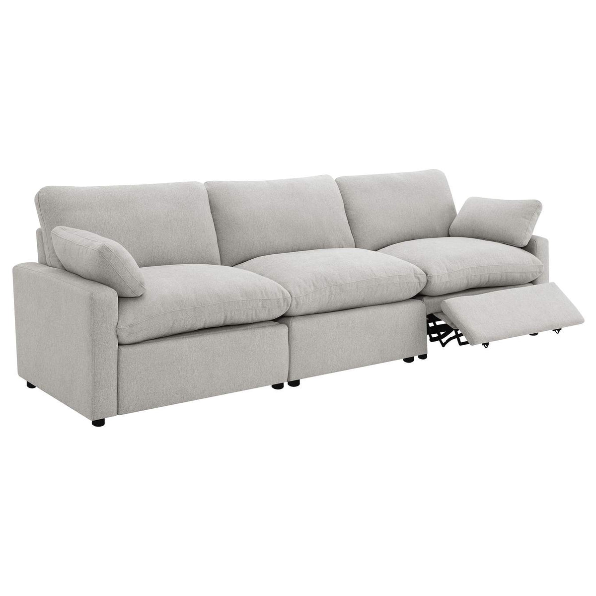 609561P Collins Modular Power Sofa Grey