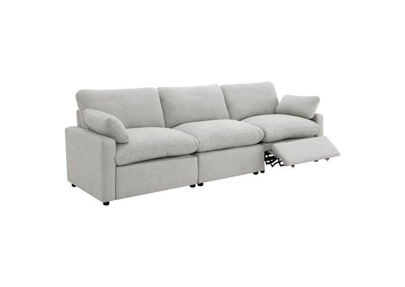 609561P Collins Modular Power Sofa Grey