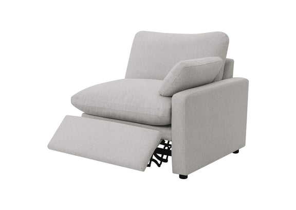 609561P Collins Modular Power Sofa Grey