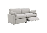 609562P Collins Modular Power Loveseat Grey