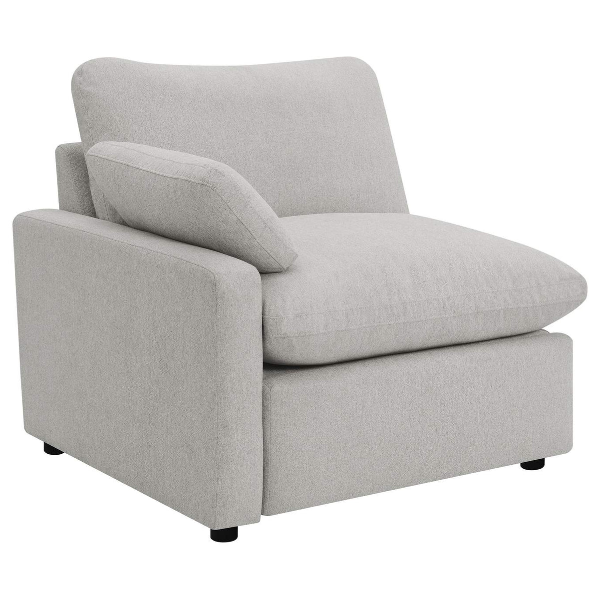 609562P Collins Modular Power Loveseat Grey