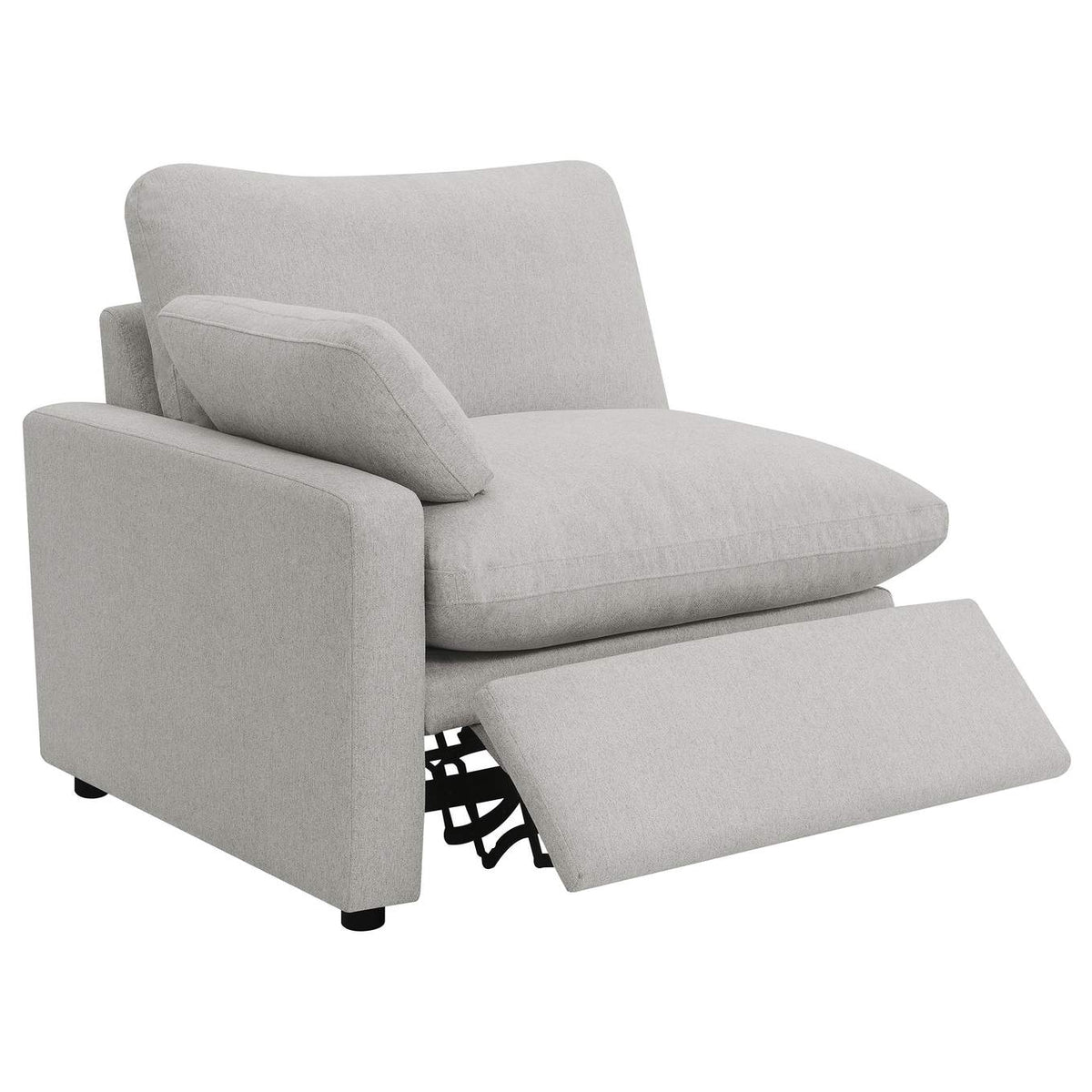 609562P Collins Modular Power Loveseat Grey