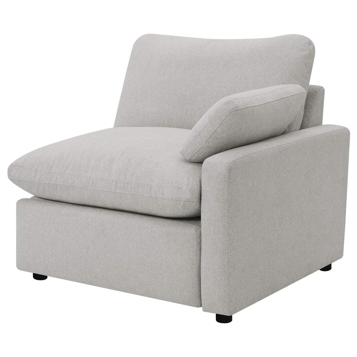 609562P Collins Modular Power Loveseat Grey