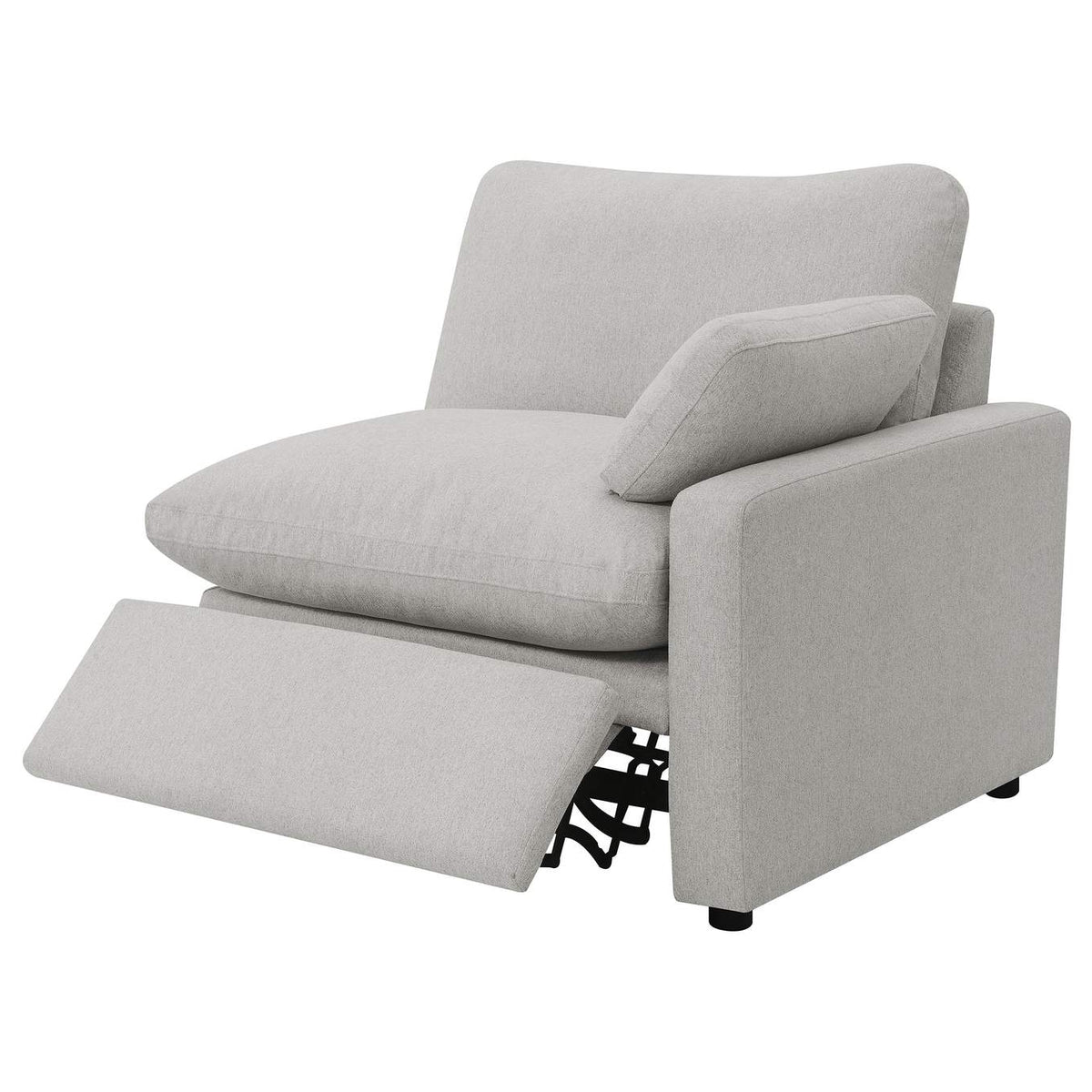 609562P Collins Modular Power Loveseat Grey