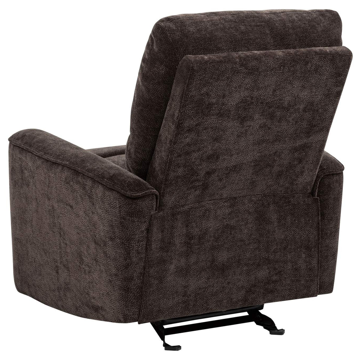 609571-S3 Navarro 3-piece Upholstered Reclining Sofa Set Dark Brown