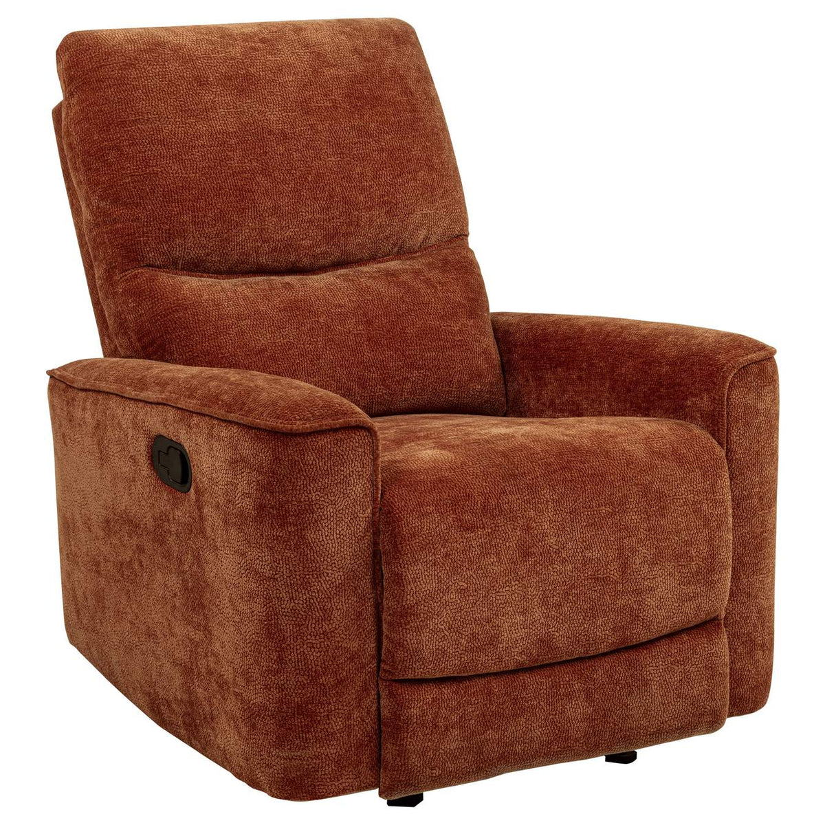 609574-S3 Navarro 3-piece Upholstered Reclining Sofa Set Orange