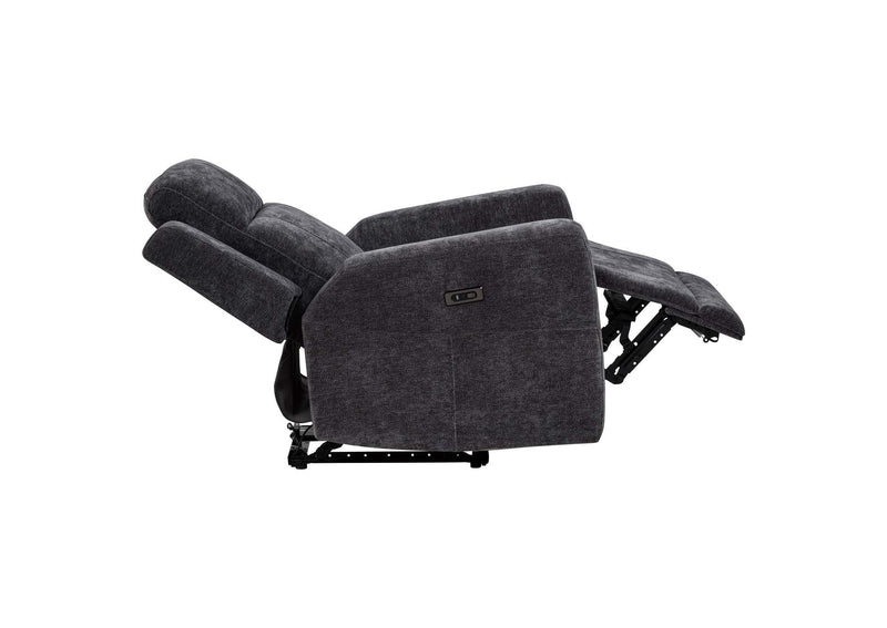 610154P-S3 Kennett 3-piece Chenille Power Reclining Sofa Set Dark Grey