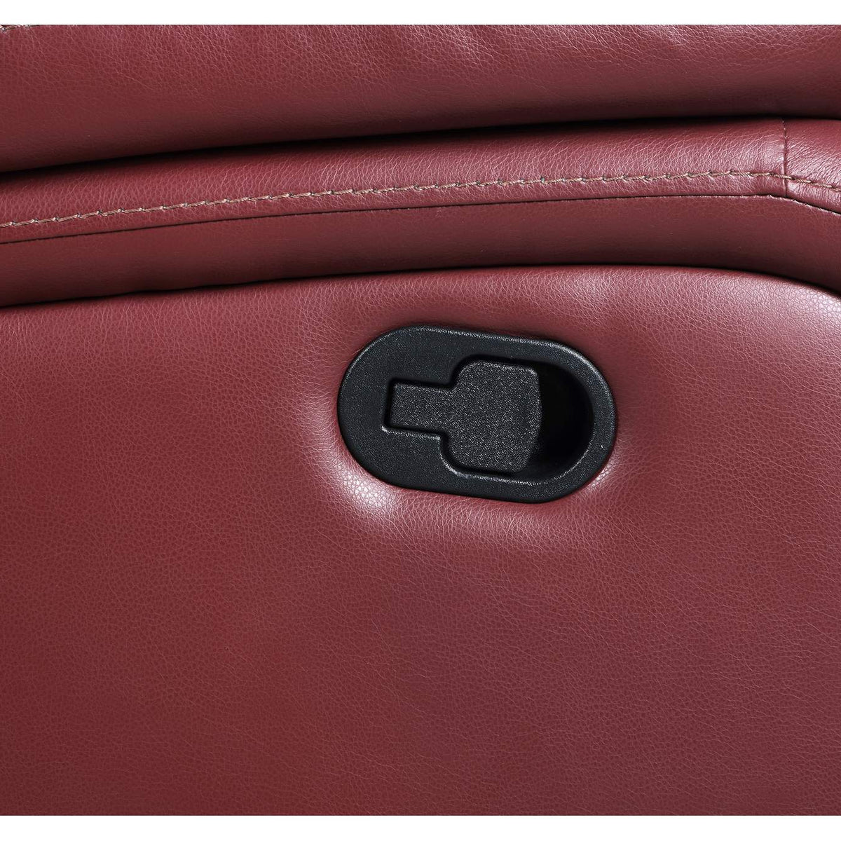 610241 Camila Upholstered Motion Reclining Sofa Red
