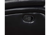 610244-S3 Camila 3-piece Upholstered Reclining Sofa Set Black