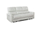 610261P Greenfield Upholstered Power Reclining Sofa Dove Grey