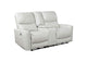 610262P Greenfield Upholstered Power Reclining Loveseat Dove Grey