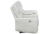 610262P Greenfield Upholstered Power Reclining Loveseat Dove Grey
