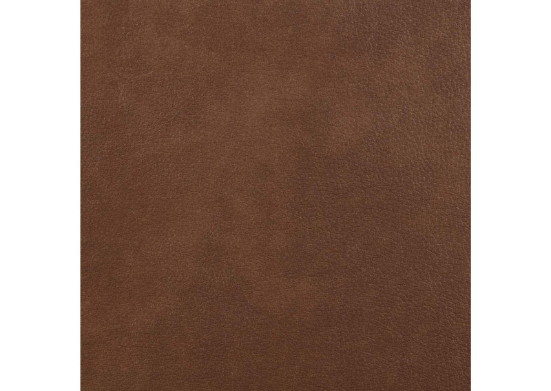 610266P Greenfield Upholstered Power Recliner Chair Saddle Brown