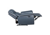 610271-S3 Sloane 3-piece Upholstered Reclining Sofa Set Blue