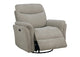 610423P Adler Upholstered Power Swivel Glider Recliner Greige