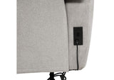 610521P-S2 Sylmar 2-piece Chenille Power Reclining Sofa Set Dove Grey