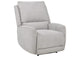610523P Sylmar Chenille Upholstered Power Recliner Dove Grey