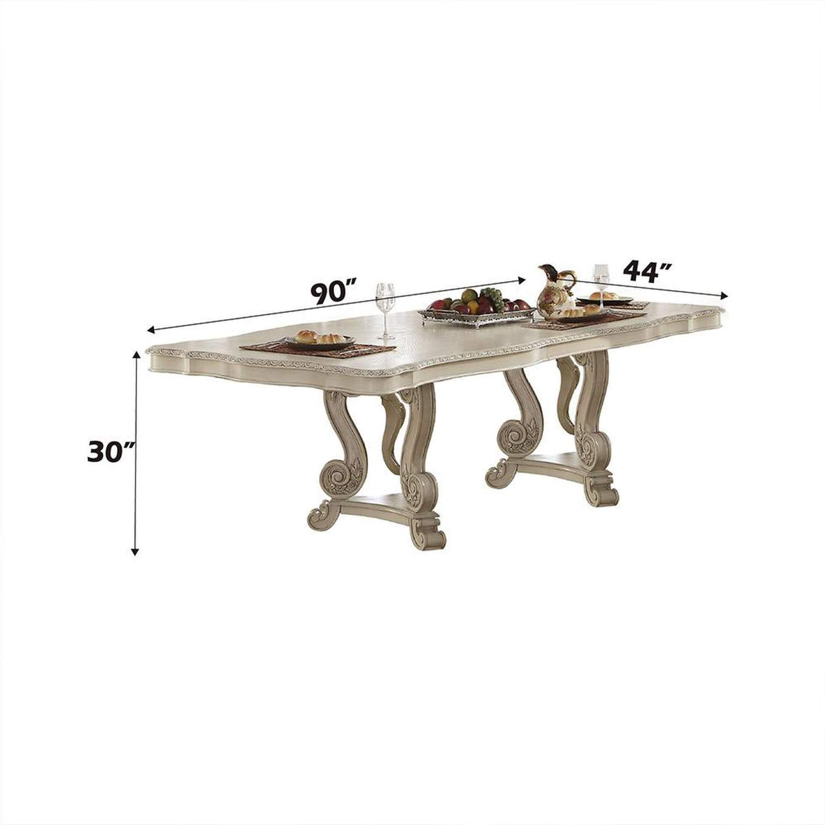 61280 Ragenardus Dining Table with Leaf