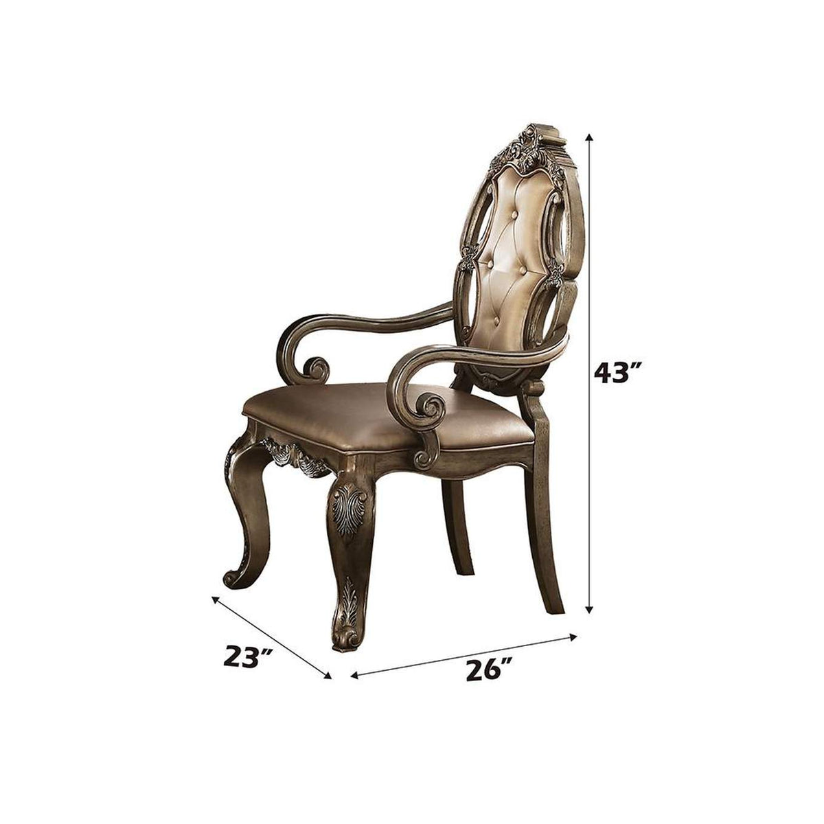 61293 Ragenardus Arm Chair - Set of 2
