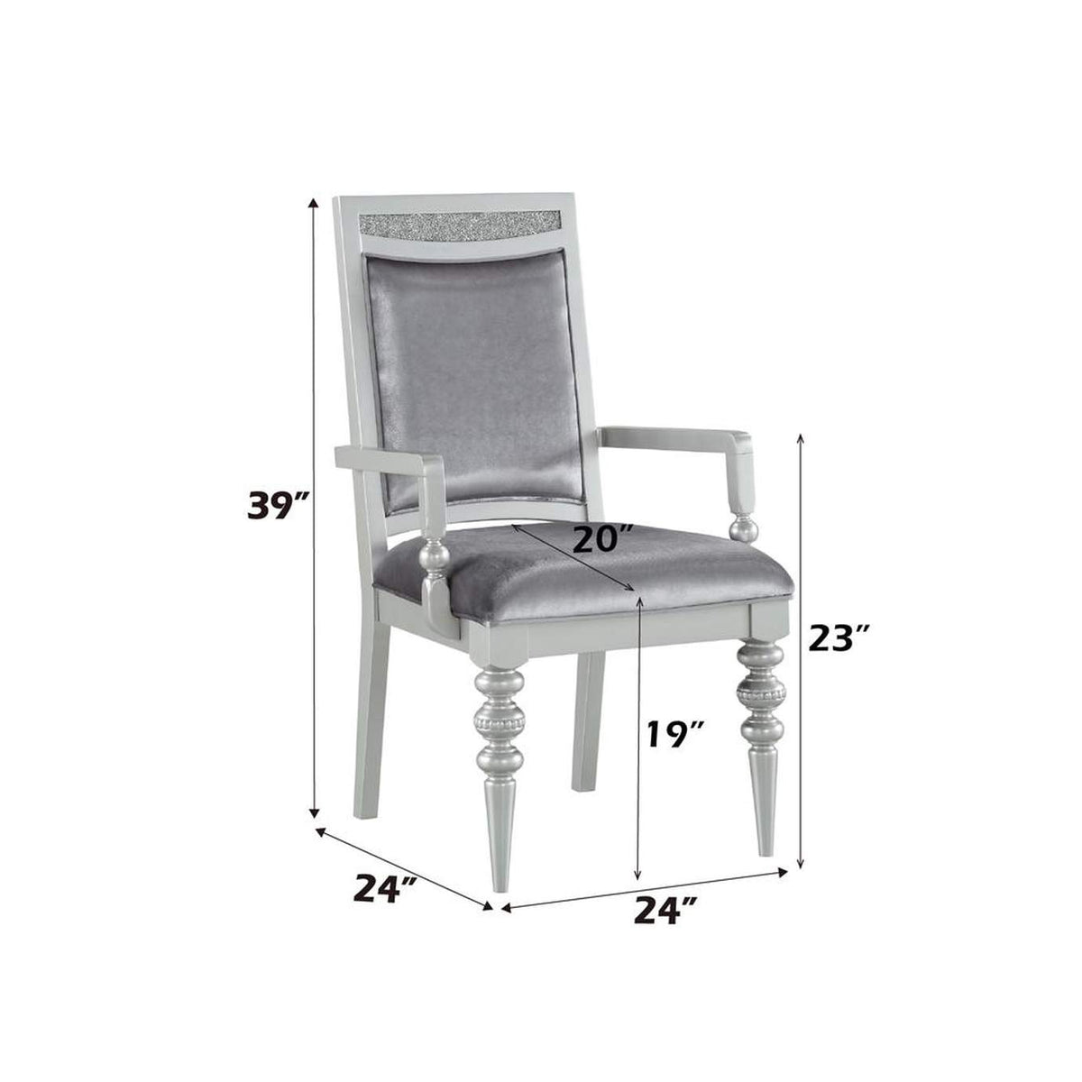 61803 Maverick Arm Chair - Set of 2