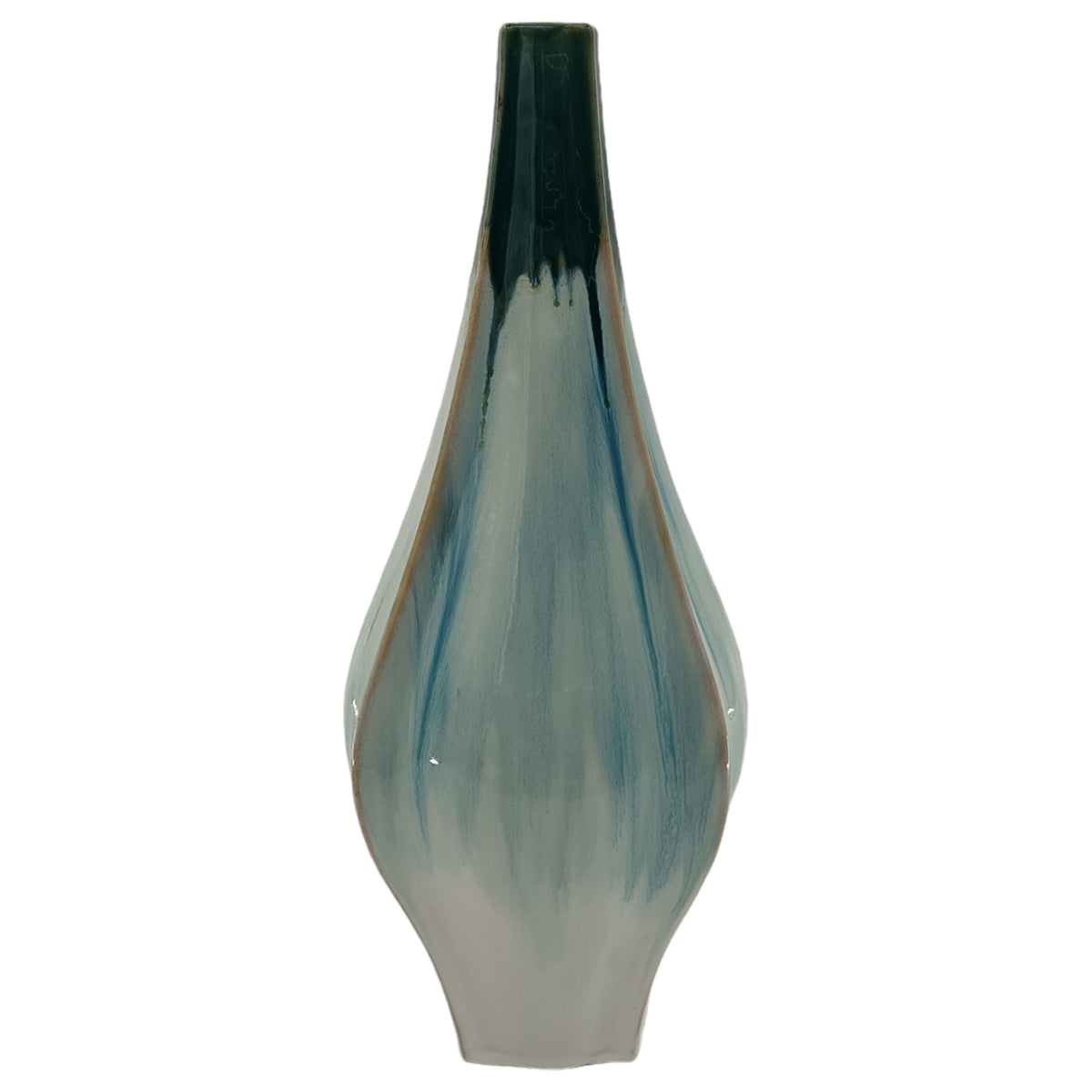 Astoria Large Ceramic Vase - Green