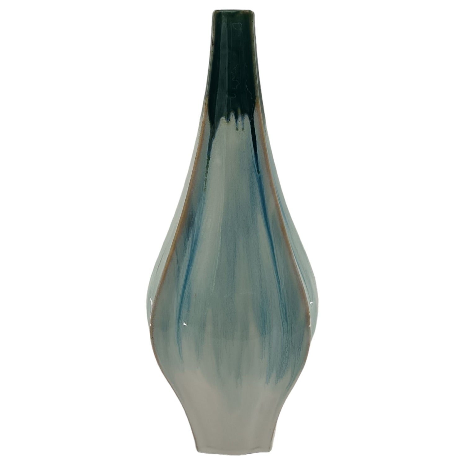 Astoria Large Ceramic Vase - Green