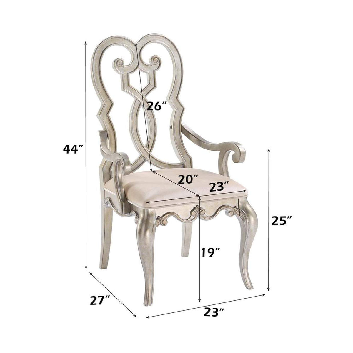 62203 Esteban Arm Chair - Set of 2