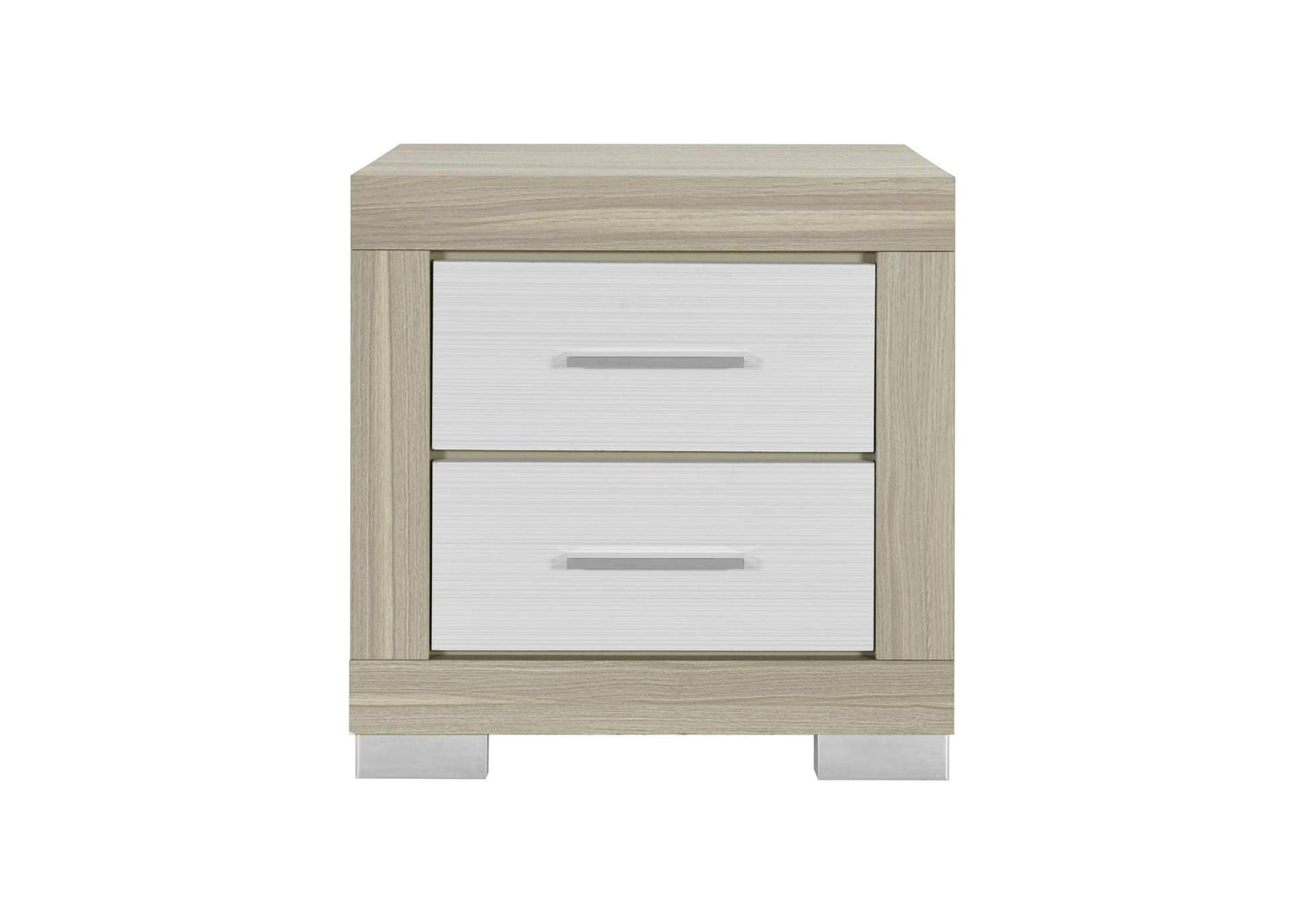 EMMA-NATURAL_WHITE-NS EMMA NATURAL - WHITE NIGHTSTAND