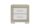 EMMA-NATURAL_WHITE-NS EMMA NATURAL - WHITE NIGHTSTAND