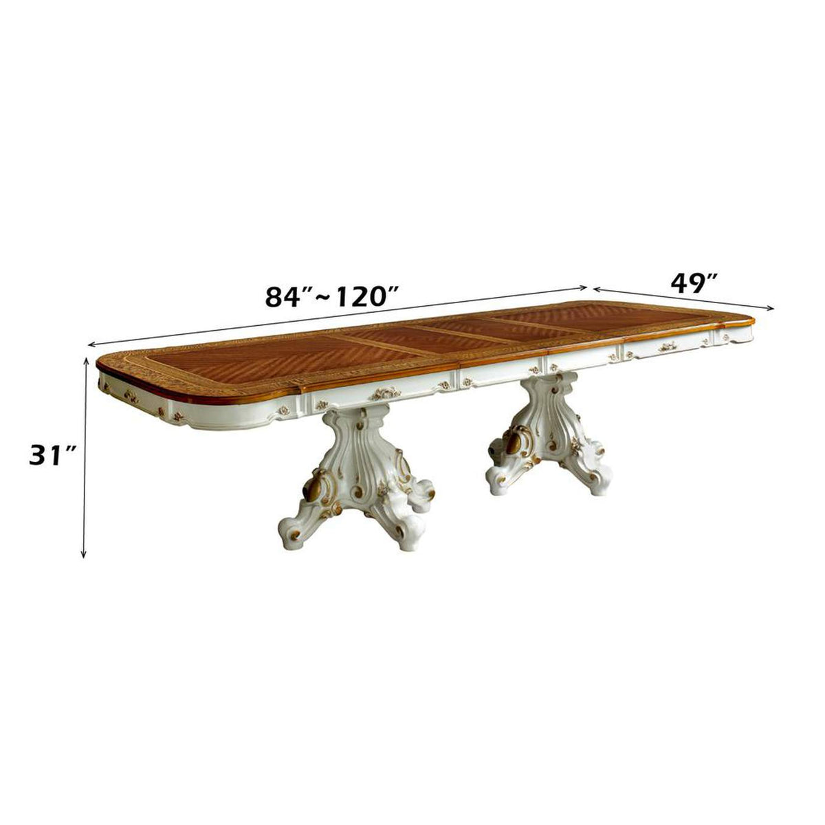 63460 Picardy Dining Table