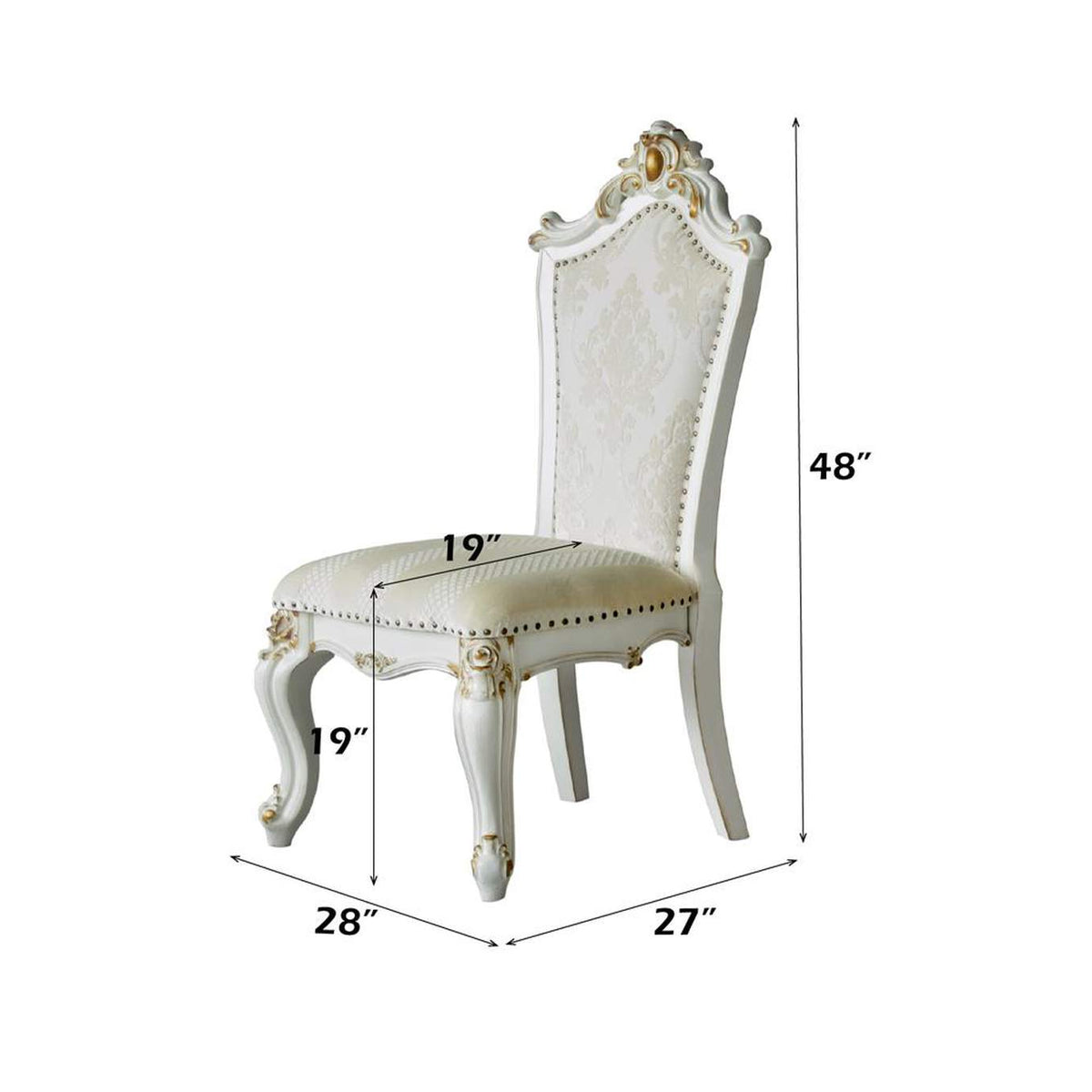 63462 Picardy Side Chair - Set of 2