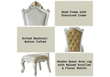 63462 Picardy Side Chair - Set of 2