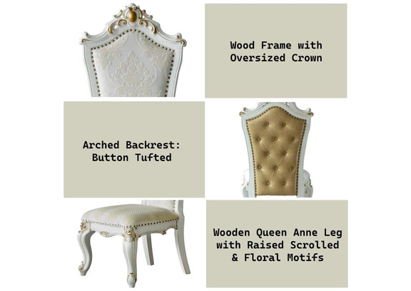 63462 Picardy Side Chair - Set of 2