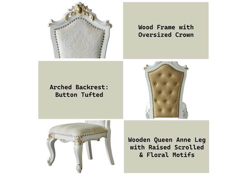 63462 Picardy Side Chair - Set of 2