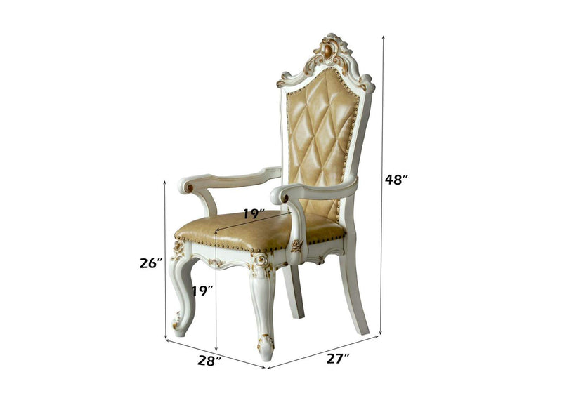 63463 Picardy Arm Chair - Set of 2